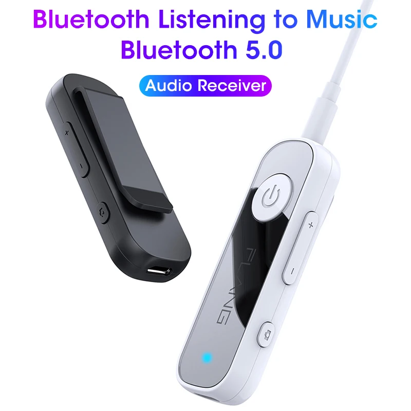 Bluetooth 5.0 Vevő Adó 2 Az 1-ben C28 Vezeték nélküli Adapter 3,5 mm-es Jack A Kocsiban Zenét Audio Receiver Aux Fejhallgató Kihangosító