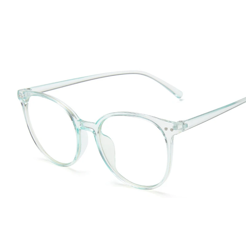 Új Vintage Macska Szem, Szemüveg Keret, Anti-kék Fény Tiszta Lencse Szemüveg Átlátszó Rózsaszín Ultrakönnyű Műanyag Szemüveg Oculos