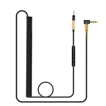Csere Audio tavaszi Kábel -Sennheiser A-HD598 -HD558 -HD518 3,5 mm-es Fejhallgató Kábel