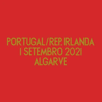 2021 Portugália Mérkőzés Részletek Portugália Vs Írország Nyomtatás Özönlött A Hőátadás Jelvény